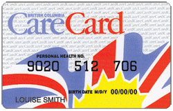 British Columbia's Health Card