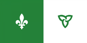 Franco-Ontarian flag 